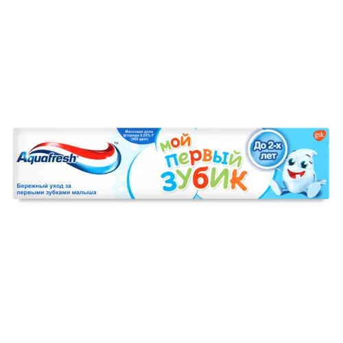 Зубна Паста Для Дітей До 2 Років Мій Перший Зубчик Aquafresh, 50мл
