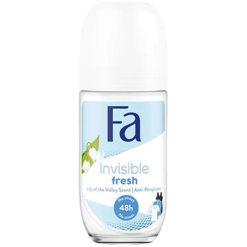 Антиперспірант кульковий Fa Invisible Fresh конвалія 50мл