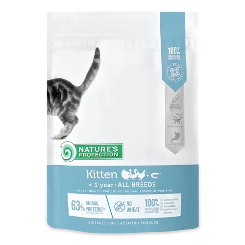 Корм сухий для кошенят Nature's Protection, В/ґ, 400г