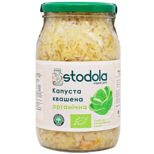 Квашена капуста органічна, 700г