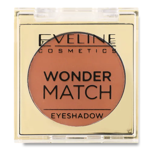 Тіні для повік Wonder Match матові 04 Brown, 3 г Eveline
