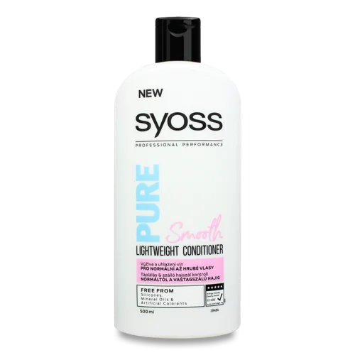 Кондиціонер Для Нормальних І Густого Волосся Pure Smooth Syoss, 500мл