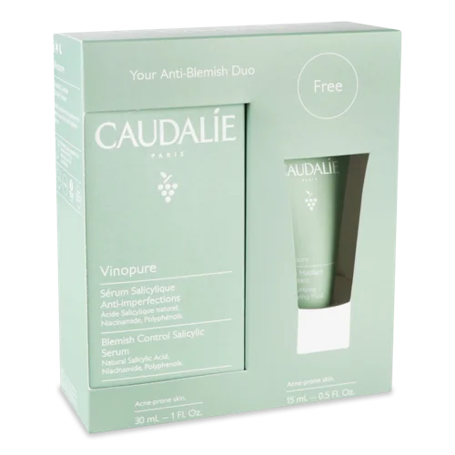 Набір Сироватка Caudalie Vinopure, Матуючий флюїд, №2835, 1 шт