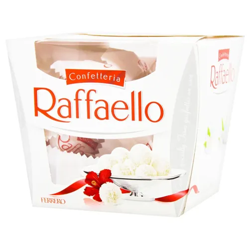 Цукерки Raffaello у кокосовій стружці з мигдальним горіхом 150г