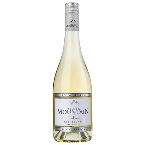 Вино Silver Mountain Chardonnay біле сухе 14% 0,75л