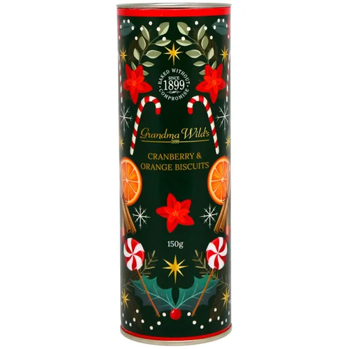 Печиво Grandma Wild's з журавлиною та апельсином 150г