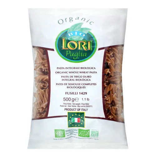 Вироби макаронні з борошна з пшениці твердих сортів Fusilli Lori Puglia м/у 500г