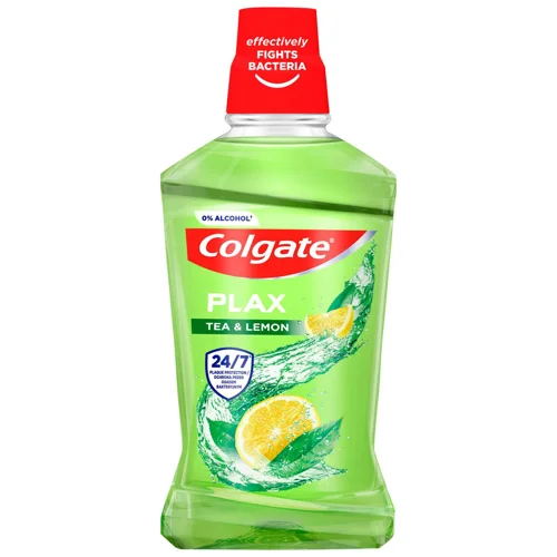 Ополіскувач для ротової порожнини Colgate Plax чай та лимон 500мл