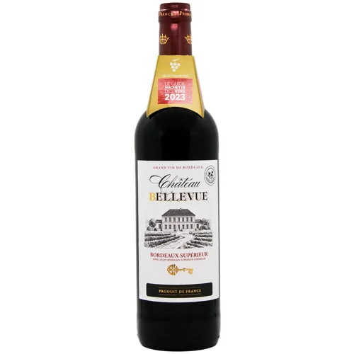 Вино Maison Bouey Chateau Bellevue Bordeaux Superieur черв.сухе 0.75 л
