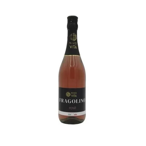 Ігристе вино Dolce Vita Fragolino Rosato, рожеве, солодке, 7%, 0,75л
