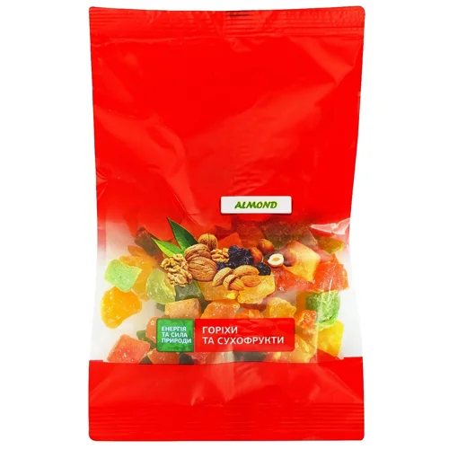 Ананас Almond кубиками мікс 75г