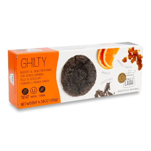 Печиво Mondo Di Laura Ghilty Шоколадне З Апельсином, 200г