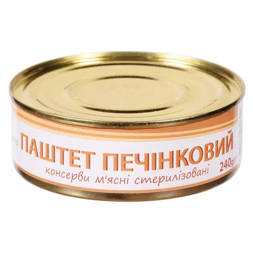 Паштет Eurogroup печінковий 240г