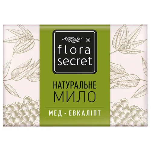 Мило тверде Flora Secret Мед та евкаліпт 75г