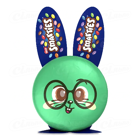 Фігурка Smarties Кролик з молочного шоколаду, 50г