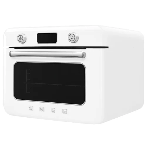 Шафа духова Smeg настільна комбінована з парою білий
