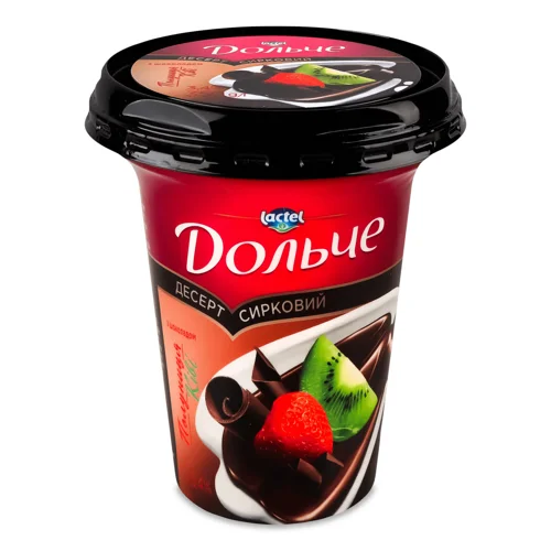Десерт сирковий Дольче полуниця ківі шоколад 3,4% ст, 300г