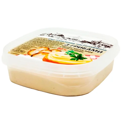 Новиков Сир плавлений 50% 300г з грибами пл/у