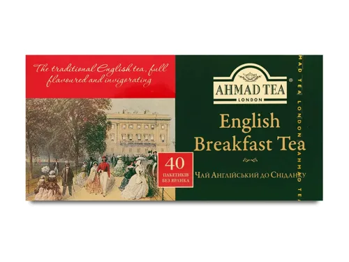 Чай пакетований Ahmad Tea Англійська до завтраку 40 х 2г