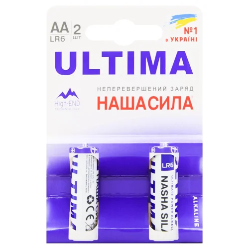 Батарейки Наша Сила Ultima AA 2шт