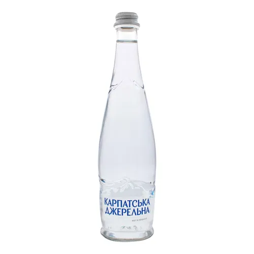 Вода мінеральна негазована Карпатська джерельна 0.5л