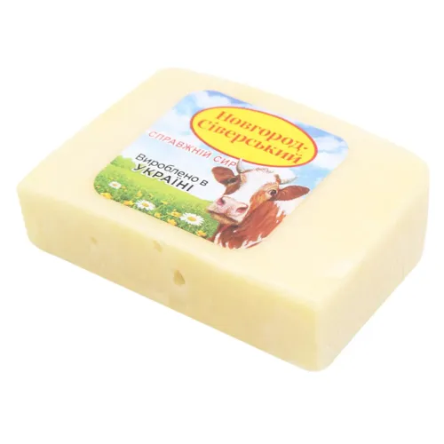 Сир Новгород-Сіверський Голландський твердий 45% ваговий