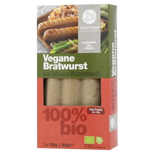 Ковбаски Tofutown гриль органічні веганські 300г