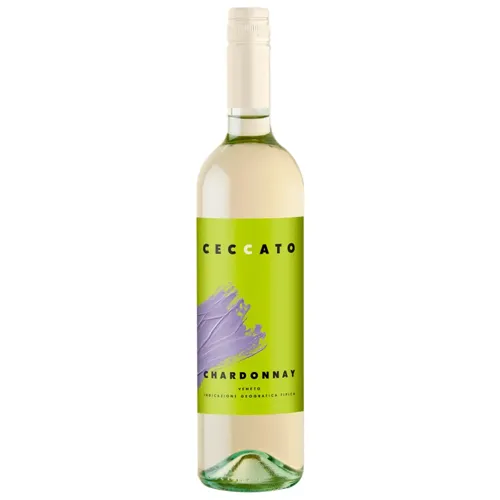 Вино Ceccato Chardonnay біле сухе 12% 0,75л