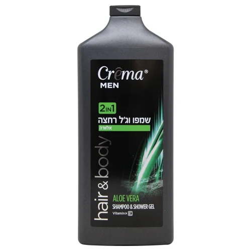 Шампунь-гель Crema Men для душу 2в1 Алое вера 700мл