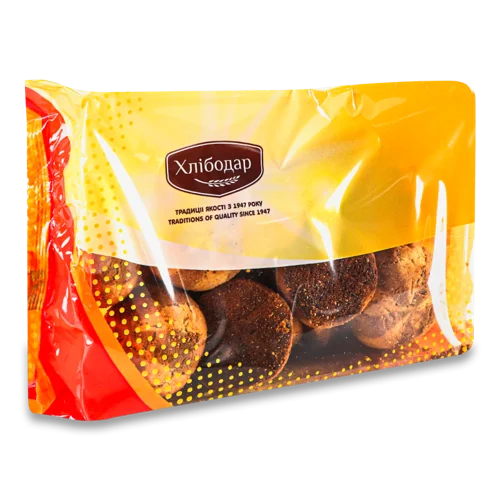 Печиво З Полуничною Начинкою, В/ґ, Парасолька Хлібодар, 400г