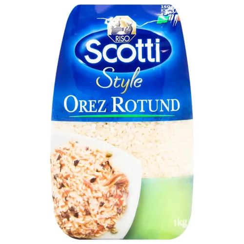 Рис Riso Scotti Orez Rotund круглозернистий 1кг