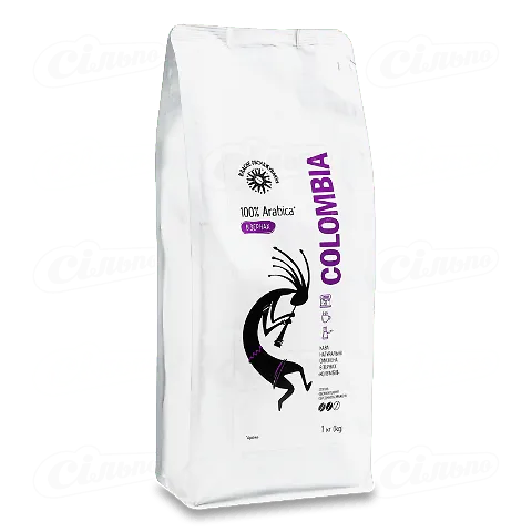 Кава зернова Колумбія натуральна смажена, 1кг
