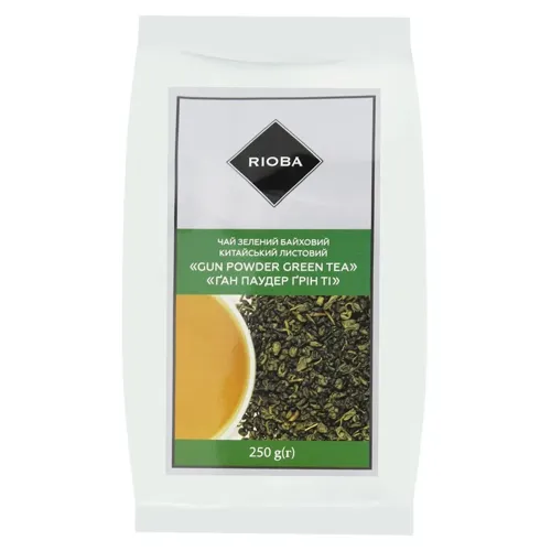 Чай Rioba Gun Powder Green Tea зелений 250г