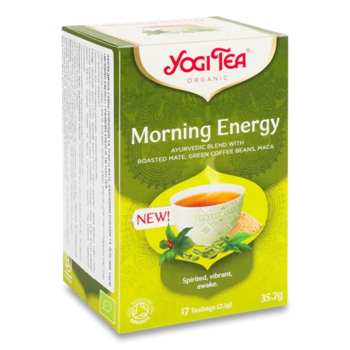 Суміш трав'яна Yogi Tea Morning Energy органічна