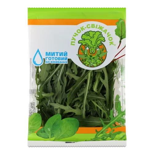 Салат Рукола, Пучок, Свіжачок, в/ґ, 60г