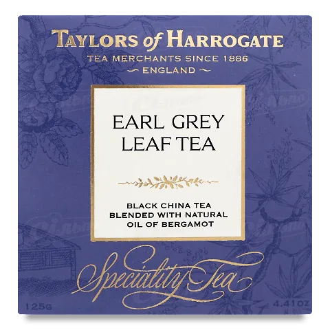 Чай чорний Taylors of Harrogate Earl Grey, 125г