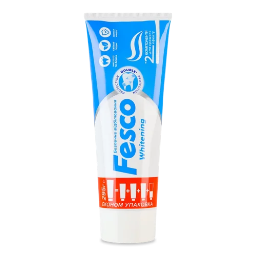 Зубна Паста Whitening Fesco, 250 мл, в/ґ