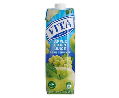 Сік Vita яблуко-виноград без цукру, 1л