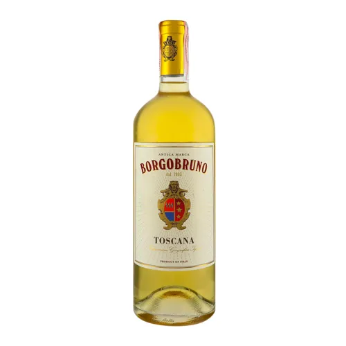 Вино 0.75л 12.5% біле напівсухе Toscana Blanco Borgobruno пл