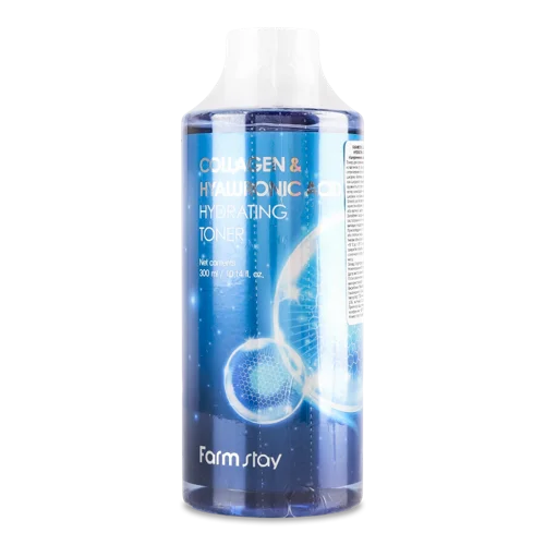 Тонер для Обличчя Collagen & Hyaluronic Acid Farmstay, В/ґ, 300мл
