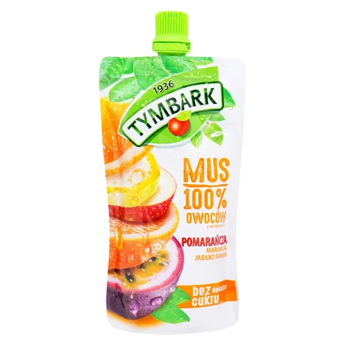 Мус Tymbark Апельсин-маракуя-яблуко-банан 120г