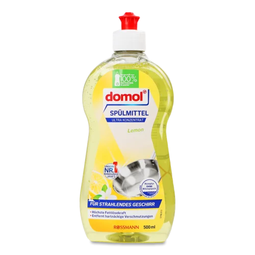 Засіб Для Миття Посуду Лимон Domol 500мл