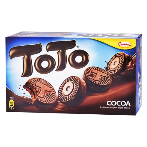 Печиво-сендвіч Banini Toto з какао 220г