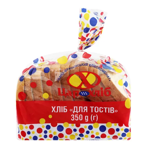 Хліб для тостів «Цар хліб» м/у 0.35кг