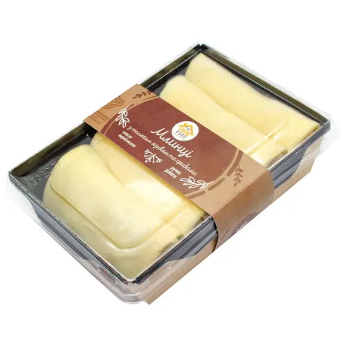 Млинці The Local Food з телячим язиком та грибами заморожені 400г