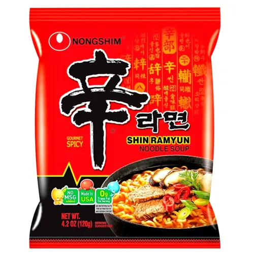 Локшина Nongshim Рамен зі спеціями 120г