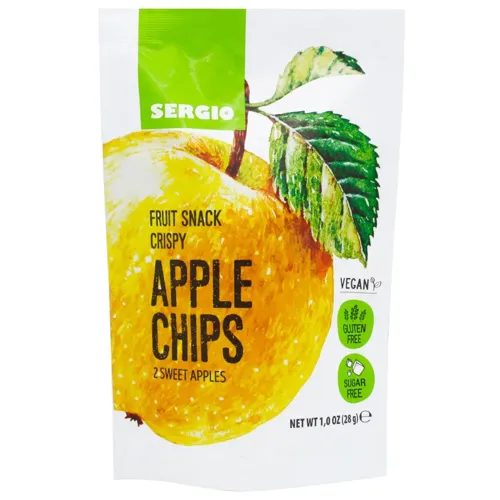 Чіпси Sergio яблучні 28г