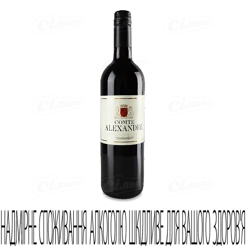 Вино Comte Alexandre Red сухе, 0,75л