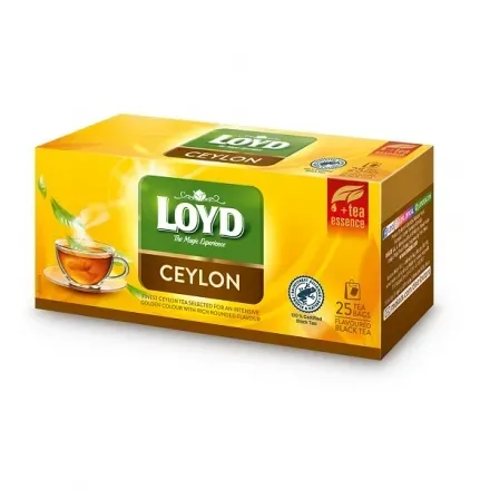 Чай чорний Loyd Ceylon Sense 2г*25шт