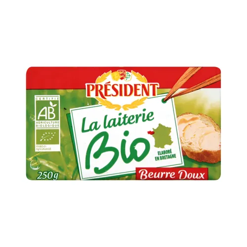 Масло President органічне 82%, 250г